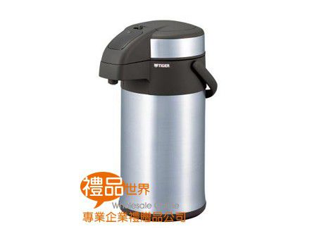 虎牌氣壓式不銹鋼保溫熱水瓶(3L)