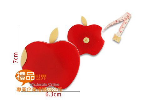 蘋果造型捲尺
