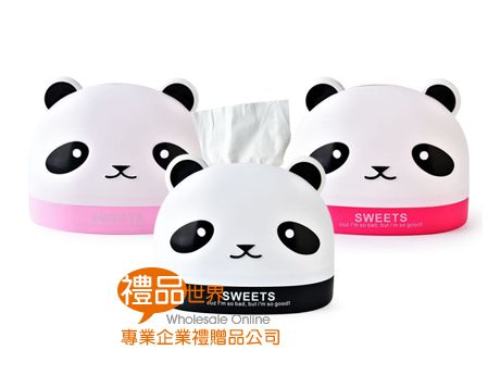 熊貓造型衛生紙盒