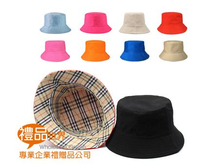 經典素色漁夫帽(滌棉)