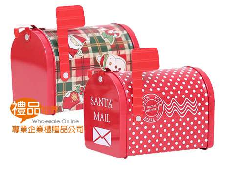 聖誕信箱儲物罐