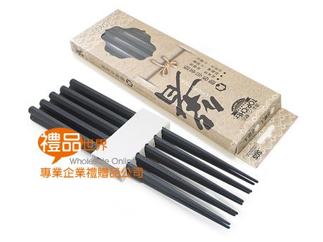 日式高級環保六角合金筷