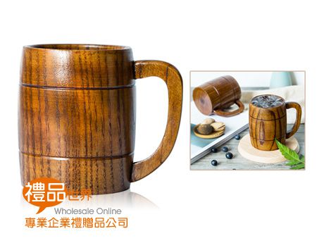 木質酒桶造型杯240ml