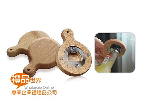 木托造型磁鐵開瓶器