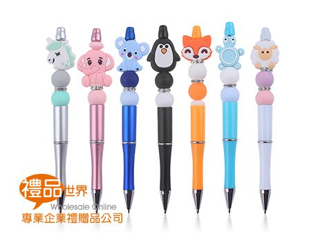 可愛動物造型中性筆